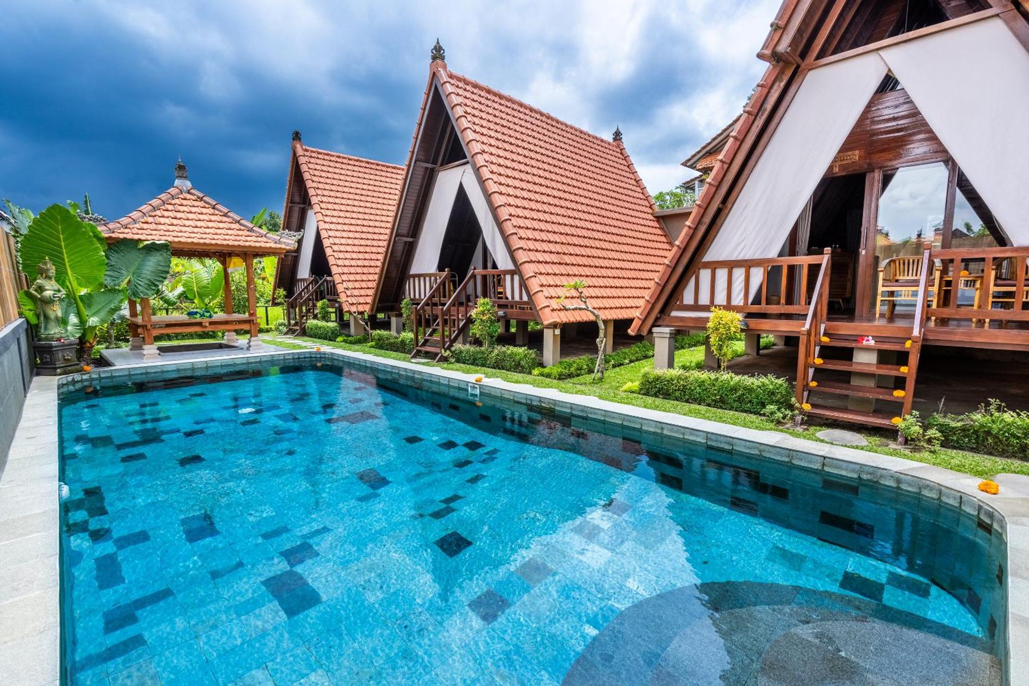 Lumbung Sari Villa Ubud Kültér fotó