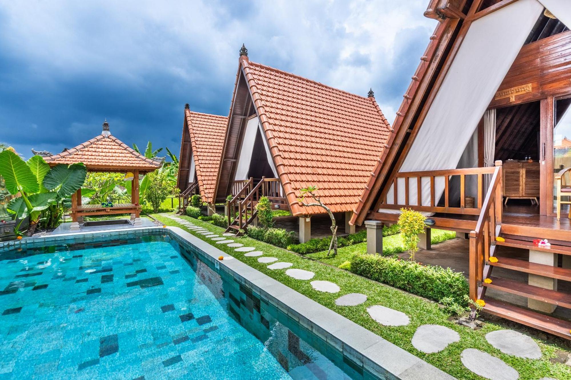 Lumbung Sari Villa Ubud Kültér fotó